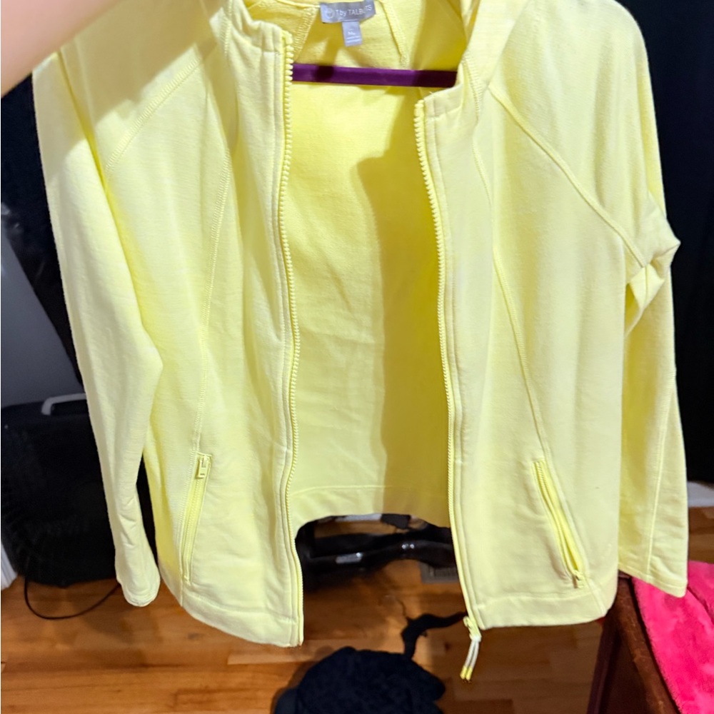 Old Navy Light Yellow Bomber Jacket